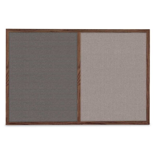 Slim Style Indoor Enclosed Corkboard, 30